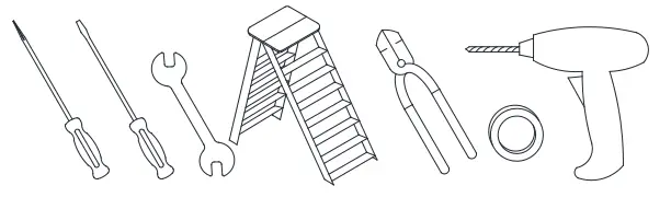 FUFU GAGA KF02022701 66 Inch Integrated LED Indoor Black Ceiling Fan - Tools