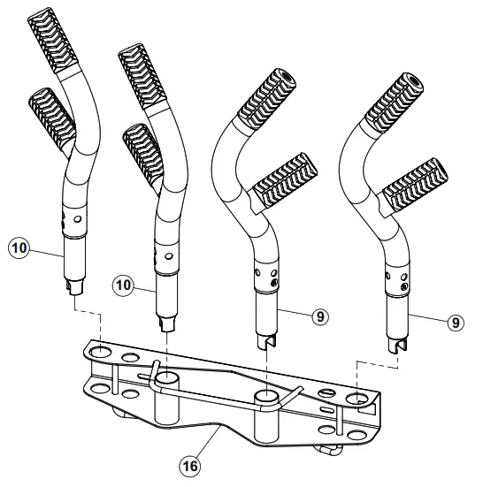 TORQUE XTTMX-RPH-101 Fitness Tank MX Performance Handle Package - Figure16