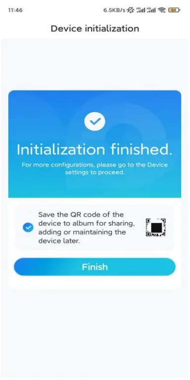 reolink TrackMix PoE PTZ Camera with Dual Tracking - Initialization