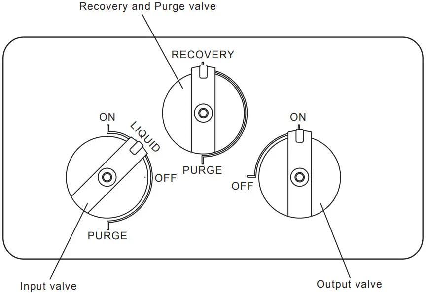 VIVOHOME VH1120 Refrigerant Recovery Machine - gases o liquid