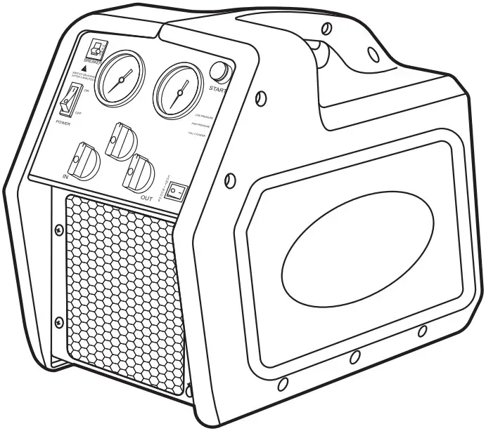 VIVOHOME VH1120 Refrigerant Recovery Machine