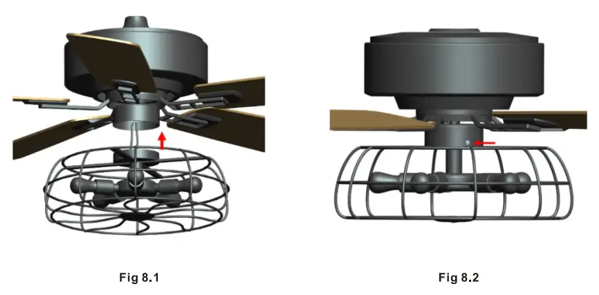 Connect the Chandelier components