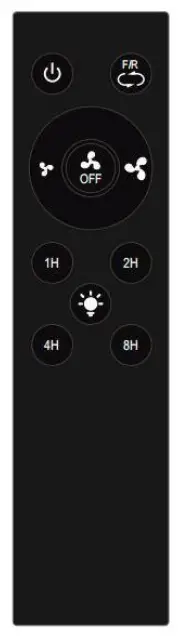 Remote Control Operating Instructions: