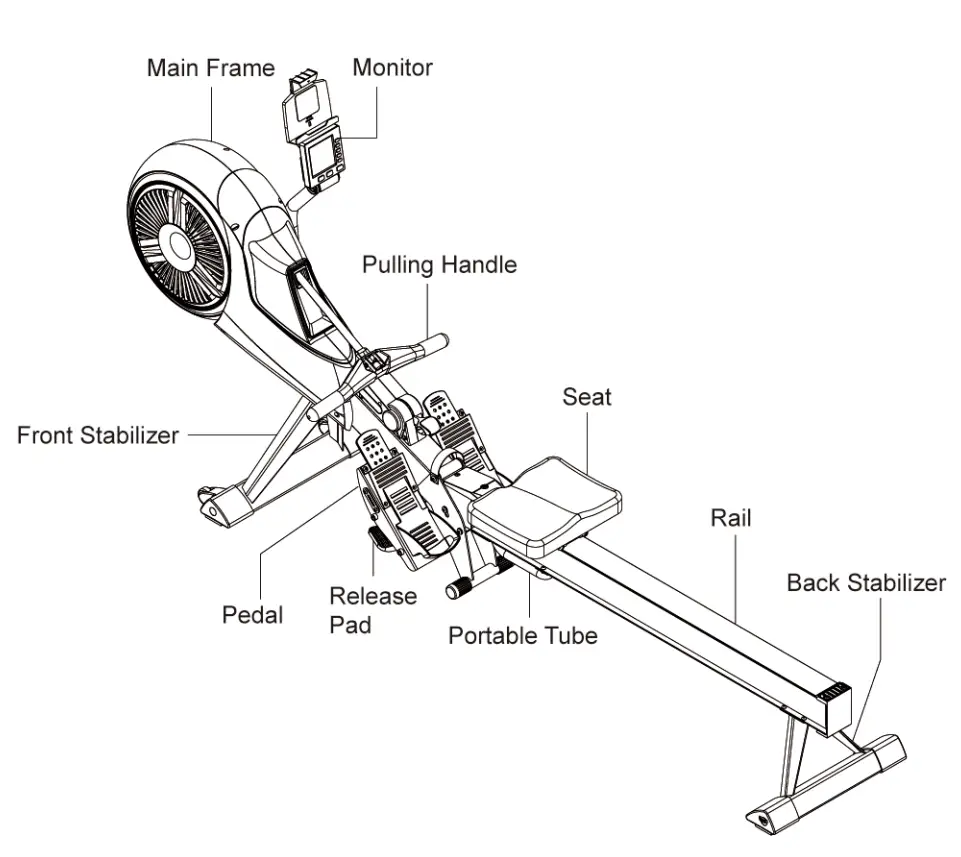 joroto mr60 rowing machine - INTRODUCTION