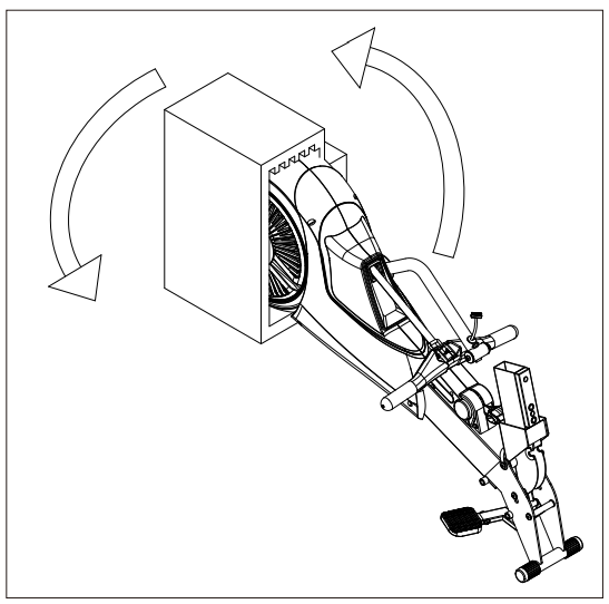 joroto mr60 rowing machine - Main Frame