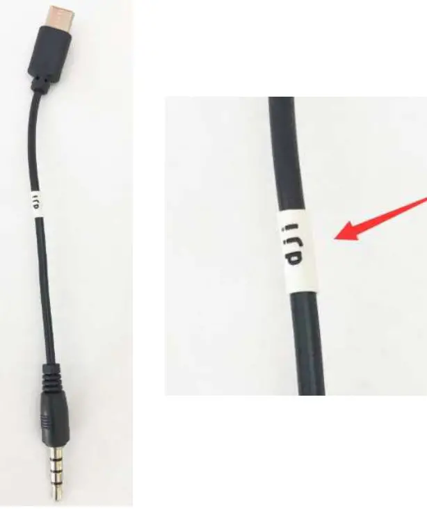 Hawkeye FPV 4K Thumb 3D Gyroflow Cam - RCA cable