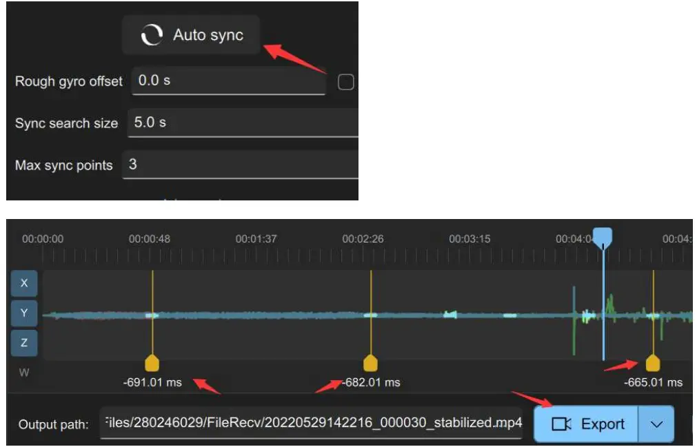 Hawkeye FPV 4K Thumb 3D Gyroflow Cam - app 2