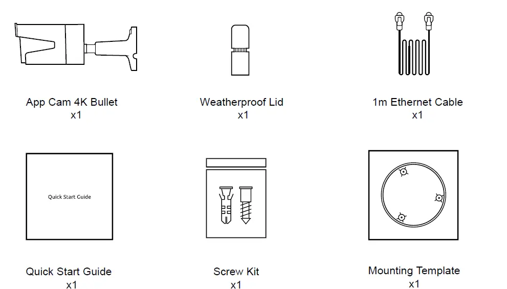 Uniden App Cam 4K Bullet Camera-1