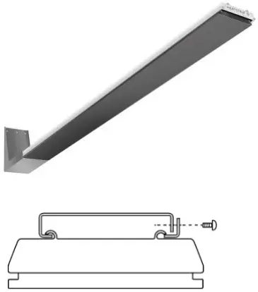 HEATSTRIP THH1800A Outdoor Radiant Heater - HEATSTRIP