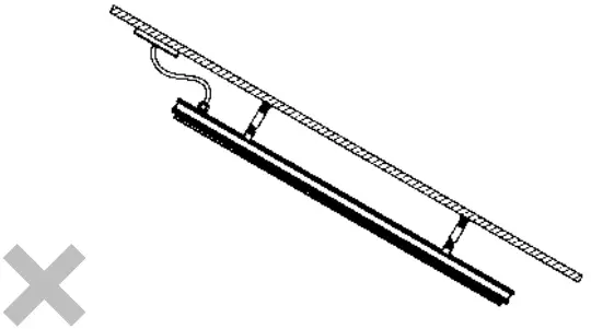 HEATSTRIP THH1800A Outdoor Radiant Heater - Incorrect Installation 2