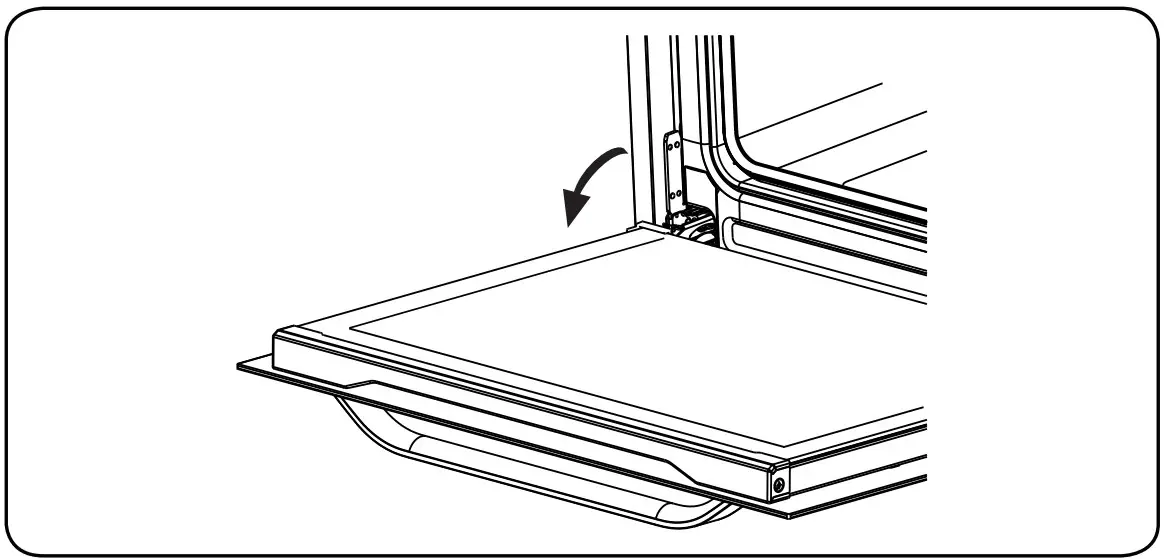 Removal of the Oven Door