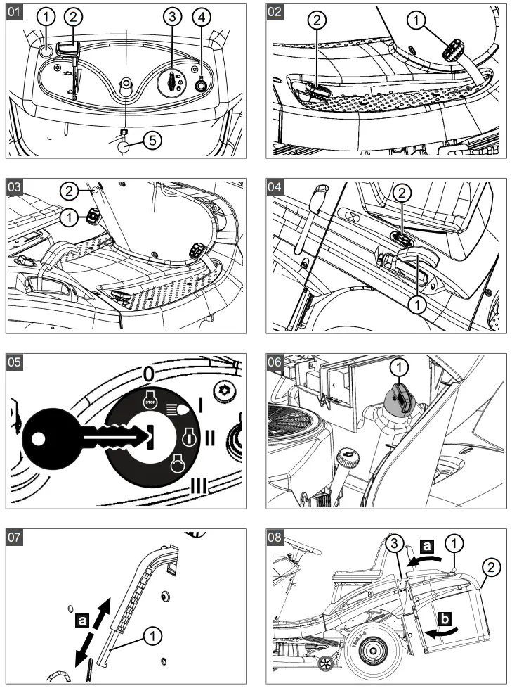 AL KO Heckauswurf 220 l Traktor 1