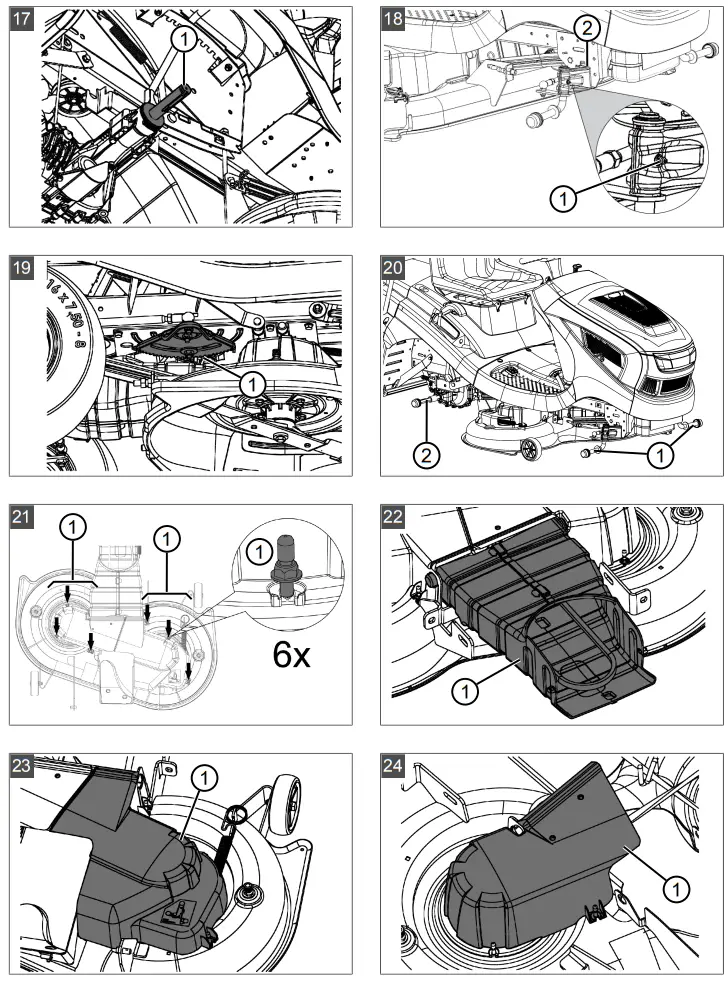 AL KO Heckauswurf 220 l Traktor 3