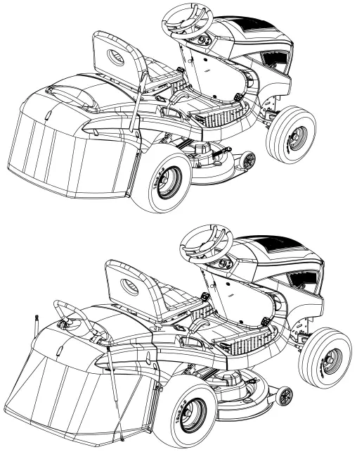 AL KO Heckauswurf 220 l Traktor