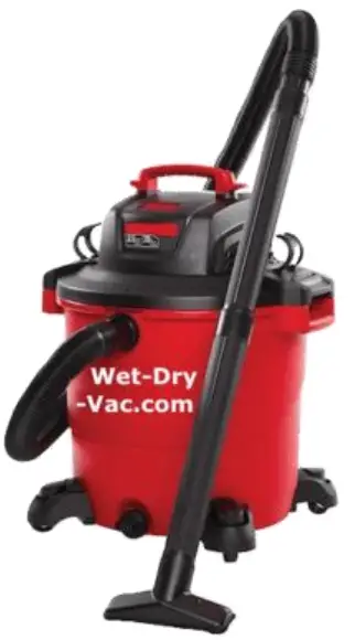 Vacmaster VJE1412SW 0201 Wet or Dry Shop Vacuum Cleaner - Remove 10