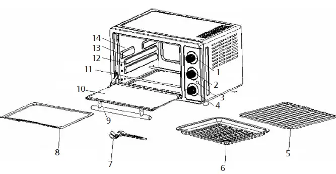 Steba-KB-23-Grill-and-Bake-Oven-1
