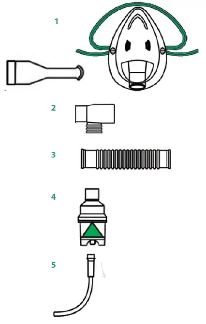 SunMed 8900 Series Disposable Jet Nebulizer 1