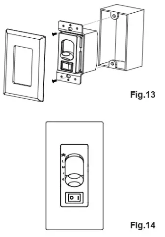 MAXIM 88802 Cupola 3 Blade Fan w 2 Light FKT - CONTROL1