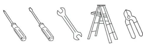 MAXIM 88802 Cupola 3 Blade Fan w 2 Light FKT - TOOLS