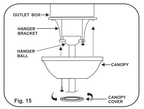 minka Aire F692L CL 56 Inch Veer Ceiling Fan - Package 6