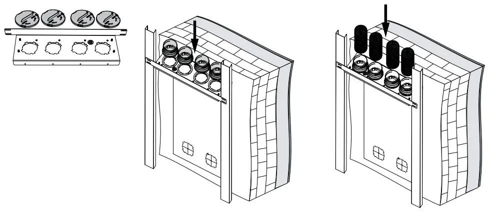 BLAUBERG Freshbox 110 Air Handling Unit - air ducts