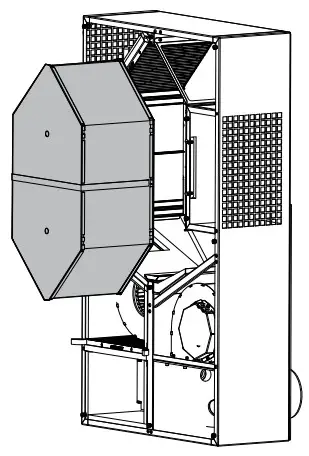 BLAUBERG Freshbox 110 Air Handling Unit - exchanger maintenance