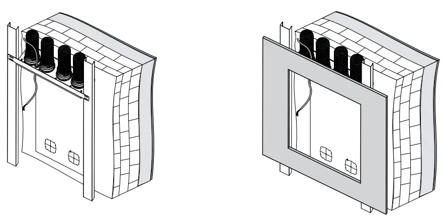 BLAUBERG Freshbox 110 Air Handling Unit - leaving an opening