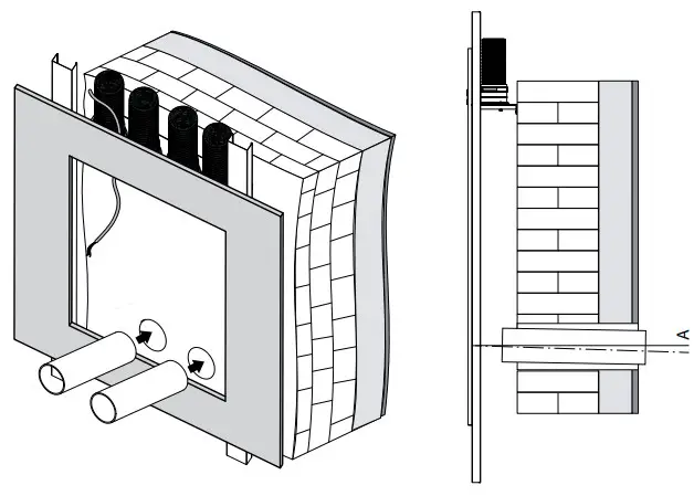 BLAUBERG Freshbox 110 Air Handling Unit - mounting foam hardens