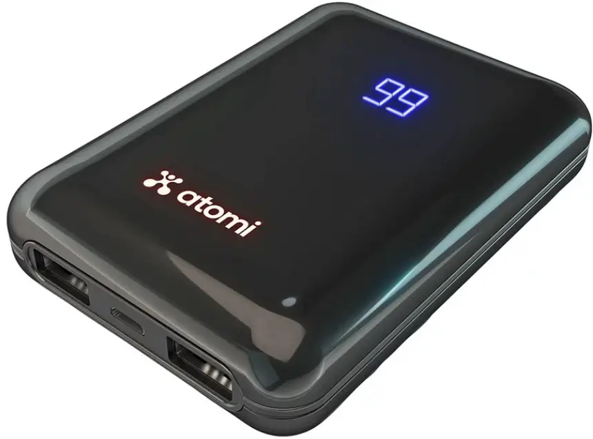 atomi AT1493-10K-Mini-Battery 10000mAh Mini Power Bank
