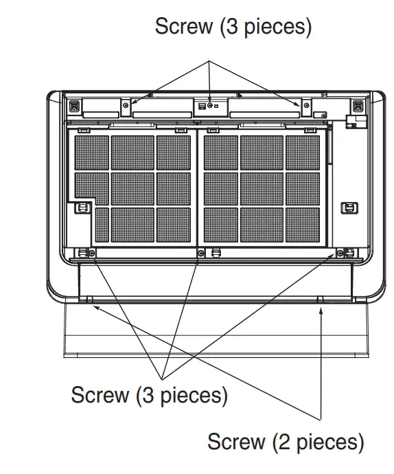 Installation of the indoor unit