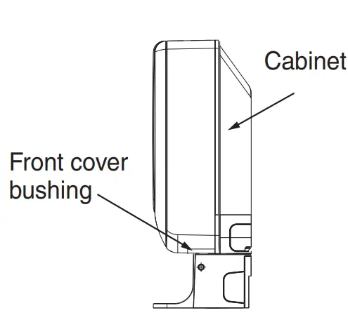 Installation of the indoor unit