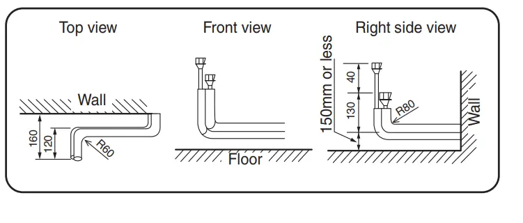 Installation of the indoor unit