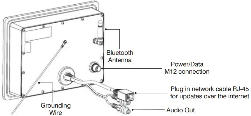 THERMASOL TT7-SVSQ Therma Touch 7 Control - Back of Contro