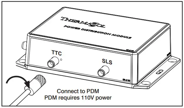 THERMASOL TT7-SVSQ Therma Touch 7 Control - Carefully connect