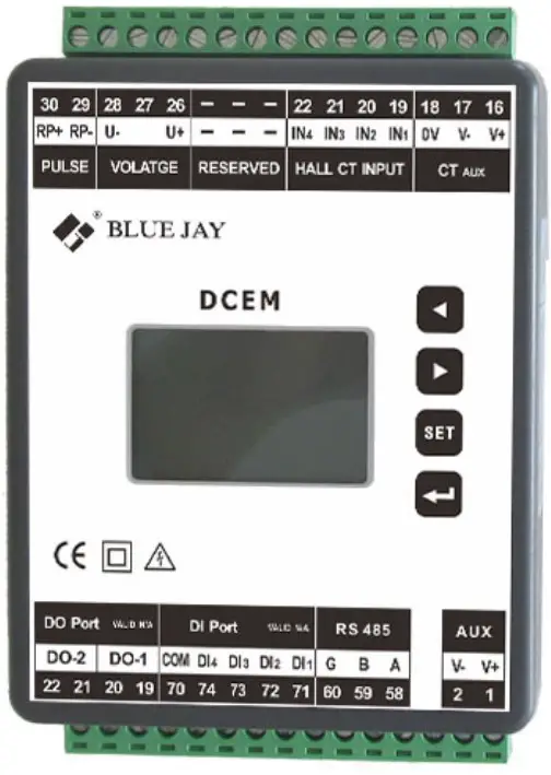 BLUE JAY DCEM Multi Channel DC Energy Meter
