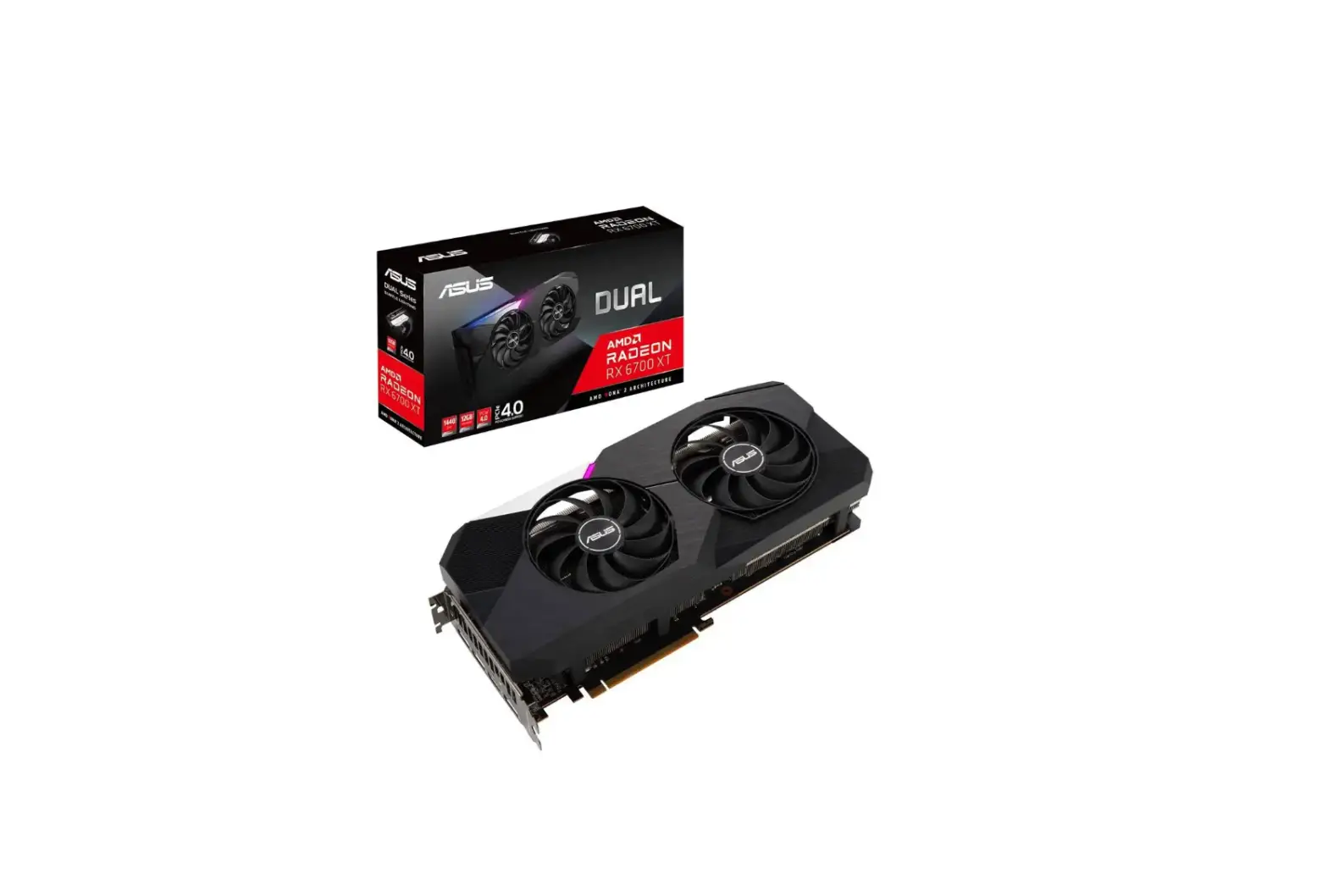 Asus Dual Amd Radeon Rx 6700 Xt Gaming Graphics Card User Manual