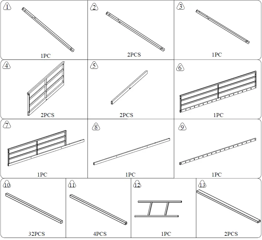 Qualler-BEW285536B-Ahmad-Full-Over-Full-Low-Bunk-Bed-fig-1