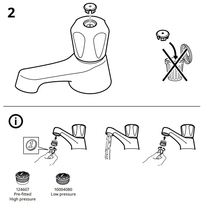 IKEA HAVSJÖN Pillar Tap - fig 3