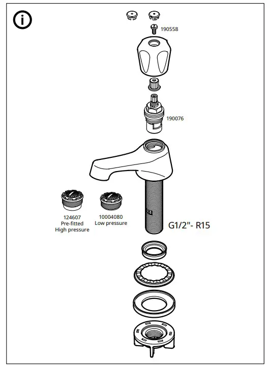 IKEA HAVSJÖN Pillar Tap - fig 4