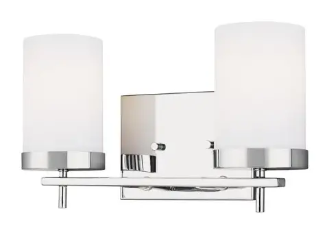 ROBERTS EC1181C 3-Light Metal and Glass Vanity Light-product