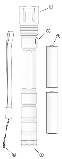 MAUL 81866 Electric Torch - Product description