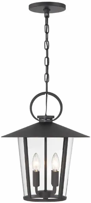 CRYSTORAMA AND-9204-CL-MK Andover Four Light Outdoor Chandelier