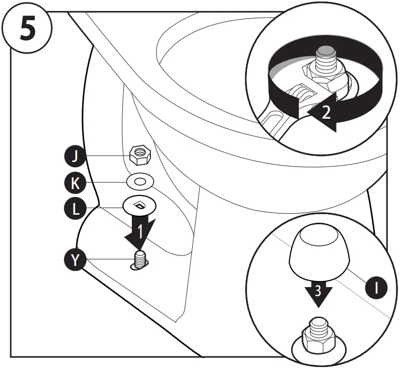GERBER GTB20670 Wrightwood Two Piece Elongated Toilet - cap base