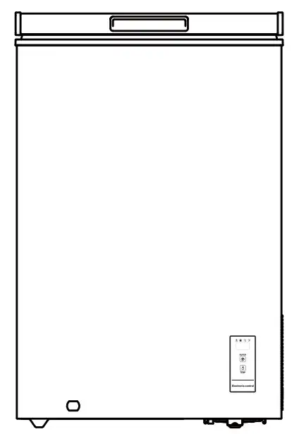 Qilive Q.6830 Convertible Chest Freezer - Freezer