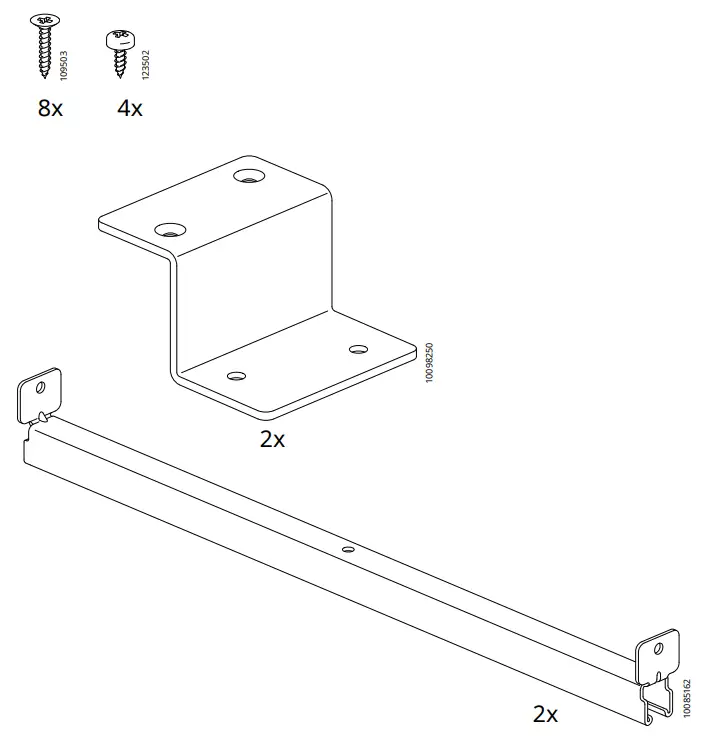 IKEA STEGFEL Connection Fitting - Figure 2