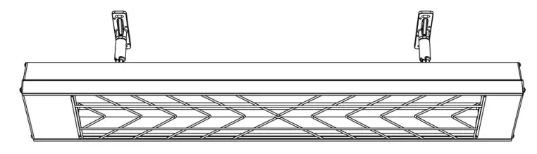 HEATSTRIP THX 2400 Max Electric Infrared Heater - Fig.