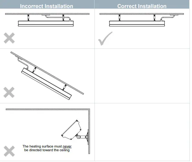 HEATSTRIP THX 2400 Max Electric Infrared Heater - Fig6