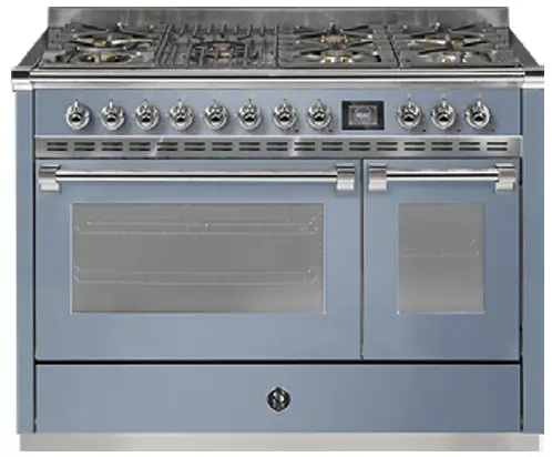 Steel AQ12SF 6M CE C Ascot 120cm Dual Fuel Freestanding Cooker