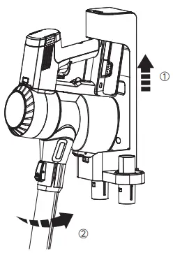 Tineco S10 SERIES Smart Vacuum Cleaner - Place the main body