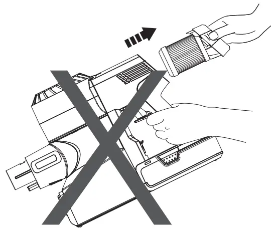 Tineco S10 SERIES Smart Vacuum Cleaner - appliance as above when